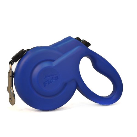 Fida Extendable Стильная рулетка 3 м с выдвижным шнуром для собак мелких пород голубая фото 1
