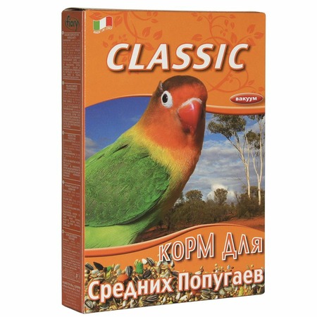 Fiory корм для средних попугаев Classic - 400 г фото 1
