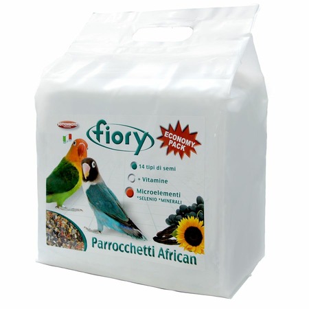 Fiory корм для средних попугаев Parrocchetti African - 3,2 кг фото 1