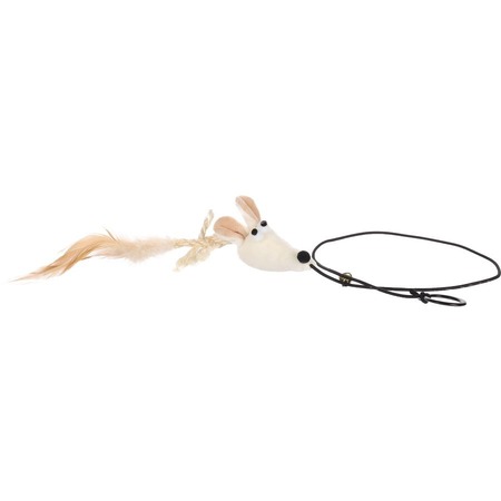 Flamingo игрушка на резинке, "Скелет мышки", бежевая, 80 см фото 1