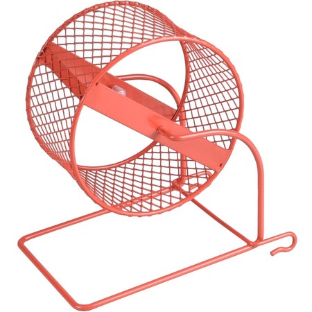 Flamingo колесо беговое, для грызунов XS, красный фото 1