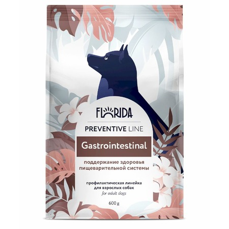 Florida Preventive Line Gastrointestinal полнорационный сухой корм для собак, поддержание здоровья пищеварительной системы - 500 г фото 1