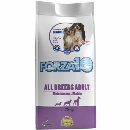 Forza10 All Breeds Adult Maintenance Maiale сухой корм для взрослых собак всех пород с диетической свининой - 12,5 кг фото 1