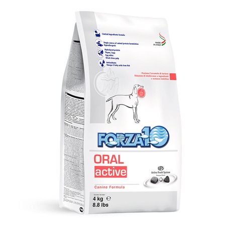 Forza10 Active Line для взрослых собак всех пород с проблемами ротовой полости и верхних дыхательных путей - 4 кг фото 1