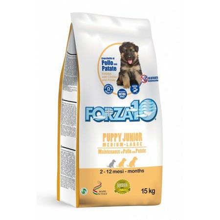 Forza10 Maintenance сухой корм для щенков средних /крупных пород (с 2,5 мес ), также для сук в период беременности и лактации из курицы с картофелем - 15 кг фото 1