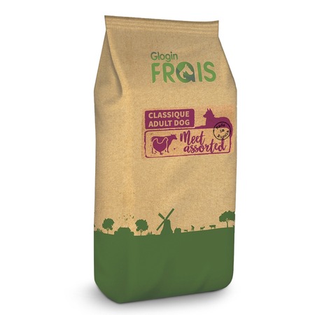 Frais Classique полнорационный сухой корм для собак, мясное ассорти - 3 кг фото 1