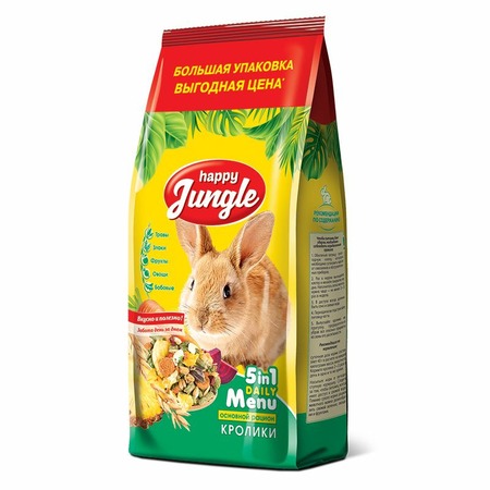 Happy Jungle сухой корм для кроликов фото 1
