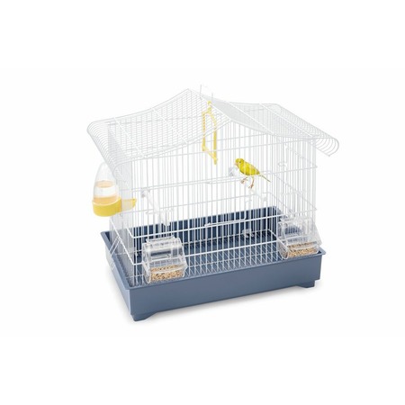 Imac Sonia клетка для птиц, пепельно-синяя, 47х29х45 см фото 1