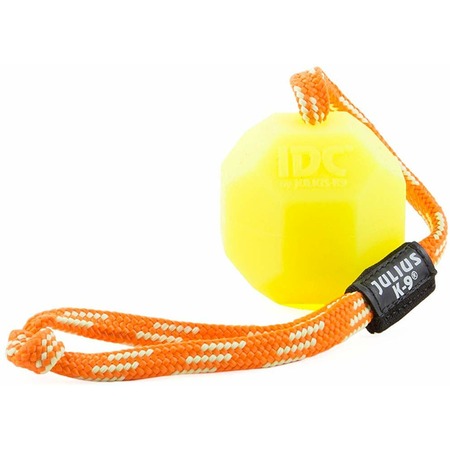 Julius-K9 игрушка для собак Мяч с ручкой 6 см, флуоресцентный, силикон фото 1