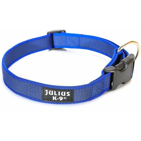 Julius-K9 ошейник для собак Color & Gray, 27-42 см/2 см, сине-серый фото 1