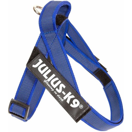 Julius-K9 шлейка для собак Color & Gray 2, 67-97 см / 28-40 кг, синяя фото 1