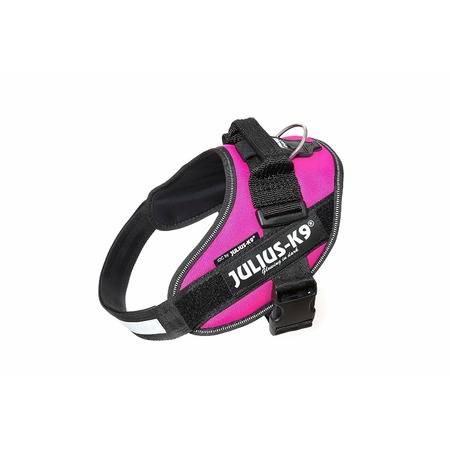 Julius-K9 шлейка для собак IDC-Powerharness 0, 58-76 см/ 14-25 кг, темно-розовая фото 1