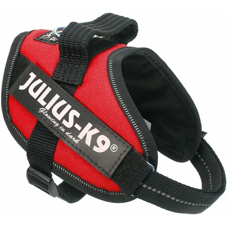 Julius-K9 шлейка для собак IDC-Powerharness Mini-Mini, 40-53 см/ 4-7 кг, красная фото 1