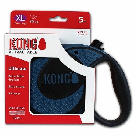 Kong рулетка Ultimate XL (до 70 кг) лента 5 метров синяя фото 1