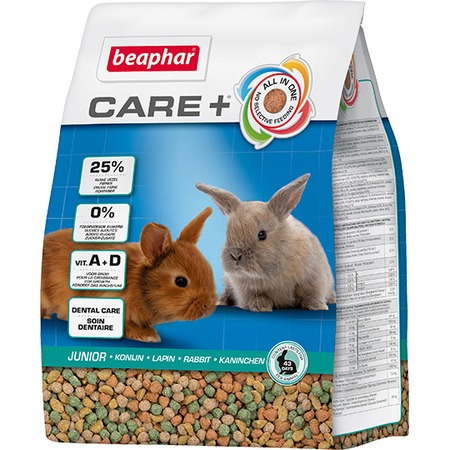Корм Beaphar Care + для молодых кроликов - 1,5 кг фото 1