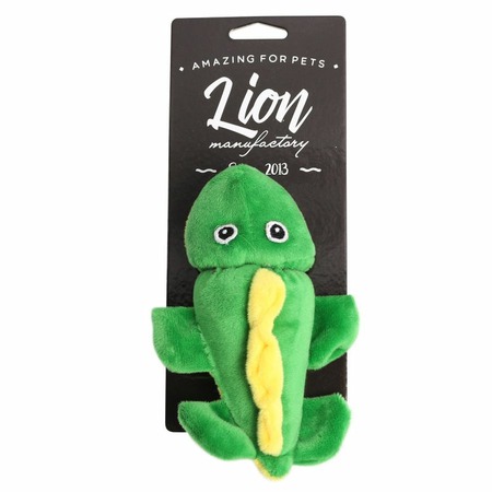 Lion игрушка для собак, Крокодильчик LMG-D0124-B - 15 см фото 1