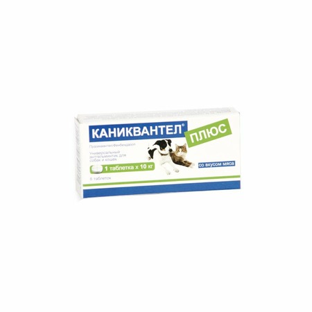 Loxavet Каниквантел Плюс (Caniquantel plus) № 6 антигельминтик для взрослых кошек и взрослых собак всех пород для лечения гельминтозов (1 таб на 10 кг) - 4 г фото 1