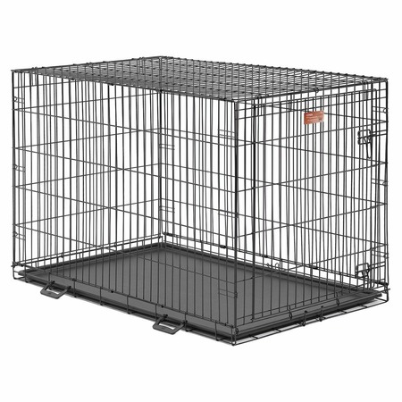 Midwest Icrate клетка для крупных и средних собак, черная 1 дверь - 122х76х84 см фото 1