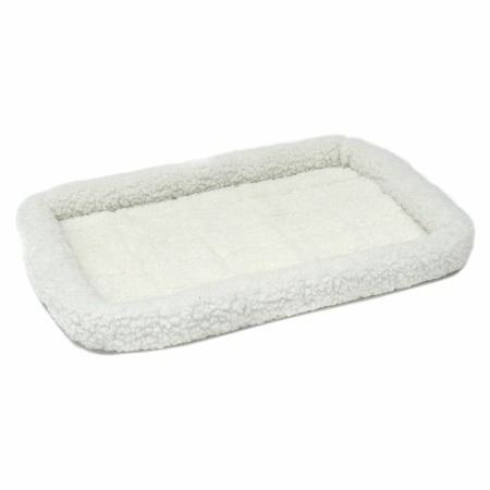 MidWest лежанка Pet Bed флисовая 58х45 см белая фото 1