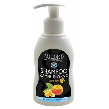 Milord Shampoo Zampe Inverno шампунь "Зимний" для собак для мытья лап - 200 мл фото 1