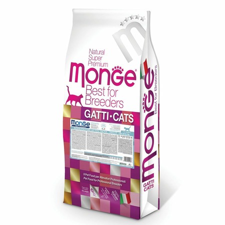 Monge Cat PFB Speciality Line Monoprotein полнорационный сухой корм для котят и беременных кошек, с форелью - 10 кг фото 1