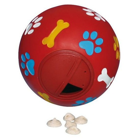 Мяч для лакомства Trixie для собак Ф7 см виниловый фото 1