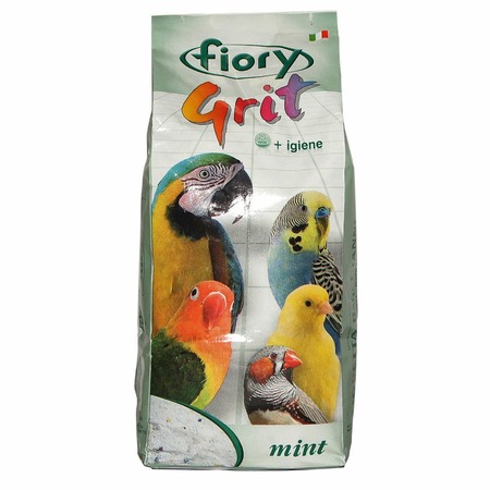 Песок для птиц Fiory Grit Mint  мята 1 кг фото 1