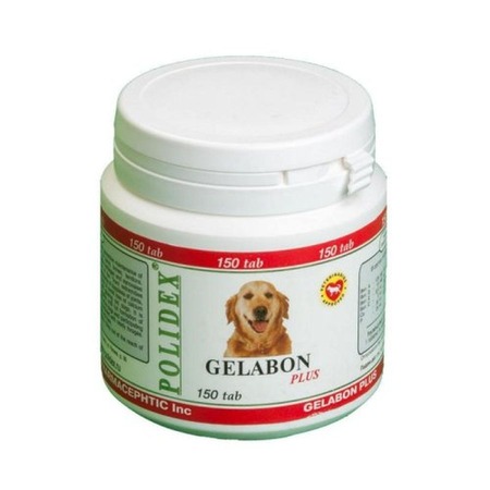 Polidex Gelabon Plus витамины для опорно-двигательного аппарата, для собак - 150 таб фото 1