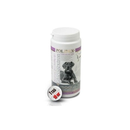 Polidex Glucogextron Plus витамины для опорно-двигательного аппарата, для собак - 300 таб фото 1