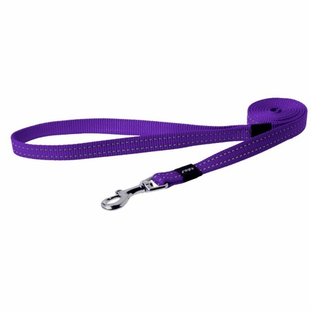 Rogz поводок для средних пород собак размер M серии Utility длина 1,4 м фиолетовый фото 1