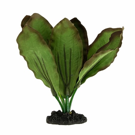 Prime растение шелковое для аквариума "Эхинодорус Розеа" 13 см фото 1