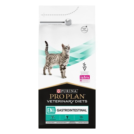 Pro Plan Veterinary Diets EN St/Ox Gastrointestinal сухой корм для кошек диетический для снижения проявлений кишечных расстройств - 1,5 кг фото 1