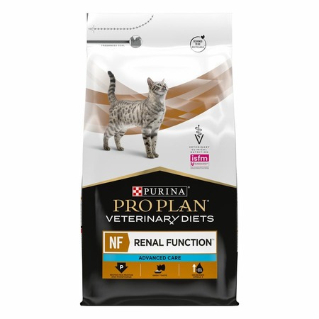 Pro Plan Veterinary Diets NF Renal Function Advanced Care полнорационный сухой корм для кошек, диетический, для поддержания функции почек при хронической почечной недостаточности на поздней стадии фото 1