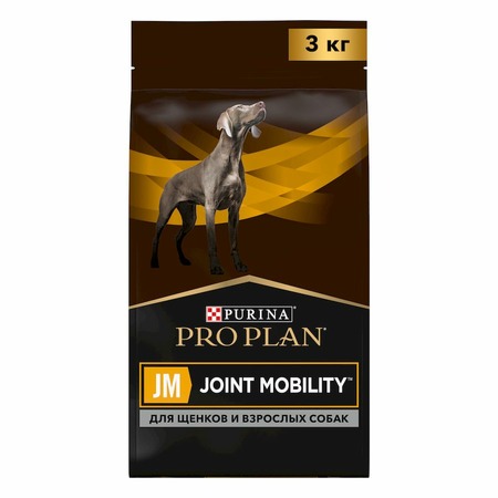 Сухой корм для собак Pro Plan JM Joint Mobility для всех пород для поддержки работы суставов  3 кг фото 1