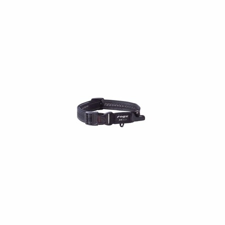 Rogz Air Tech Halsband M Black ошейник для собак средних пород, размер M, обхват шеи 26-40 см, цвет черный фото 1