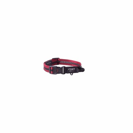 Rogz Air Tech Halsband M Red ошейник для собак средних пород, размер M, обхват шеи 26-40 см, цвет красный фото 1