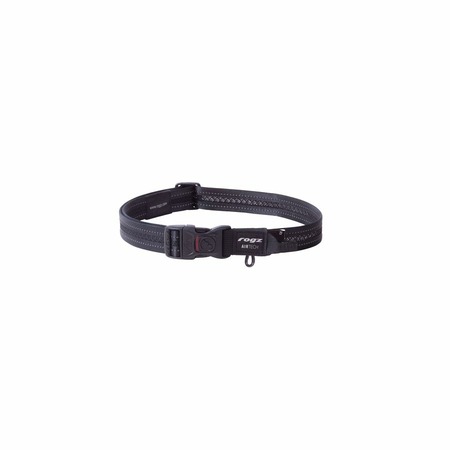 Rogz Air Tech Halsband XL Black ошейник для собак крупных пород, размер XL, обхват шеи 43-70 см, цвет черный фото 1
