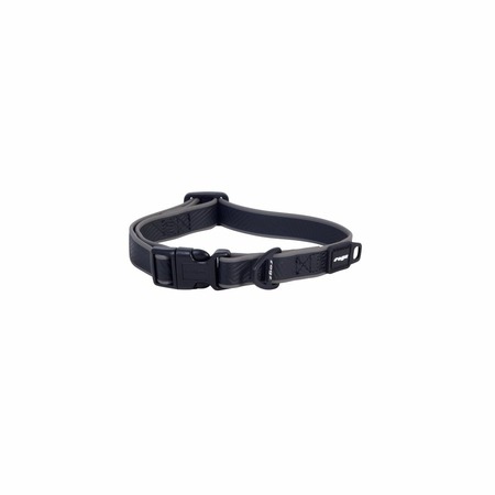 Rogz Amphibian Halsband ошейник для собак средних пород, размер М (обхват шеи 26-40 см), на вес 12-22 кг, цвет черный фото 1
