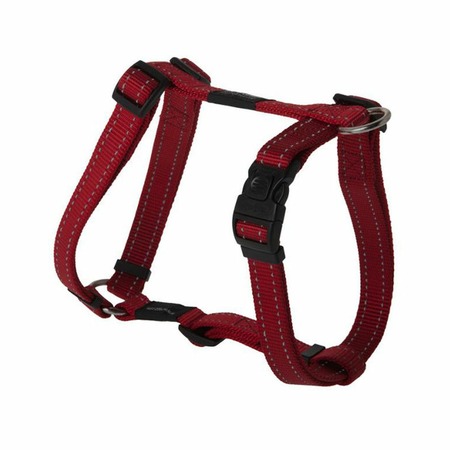 Rogz Utility шлейка для собак, красная, размер S, ширина 11 мм 23 - 37 см фото 1