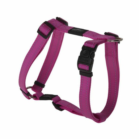 Rogz Utility шлейка для собак, розовая, размер S, ширина 11 мм 23 - 37 см фото 1