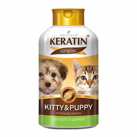 Шампунь RolfClub Keratin+ Kitty&Puppy для котят и щенков - 400 мл фото 1
