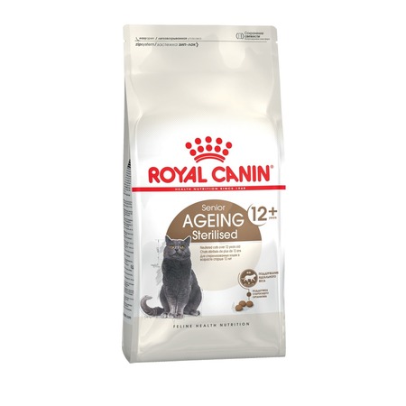 Royal Canin Ageing Sterilised 12+ полнорационный сухой корм для пожилых стерилизованных кошек старше 12 лет - 400 г фото 1