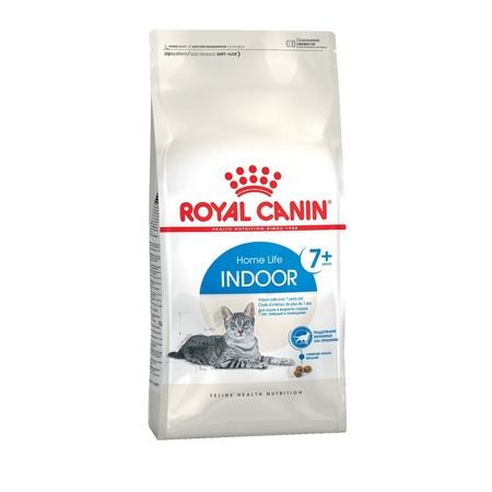 Royal Canin Feline Indoor 7+ повседневный сухой корм с птицей для пожилых кошек с 7 до 12 лет, постоянно проживающих в помещении - 1,5 кг фото 1