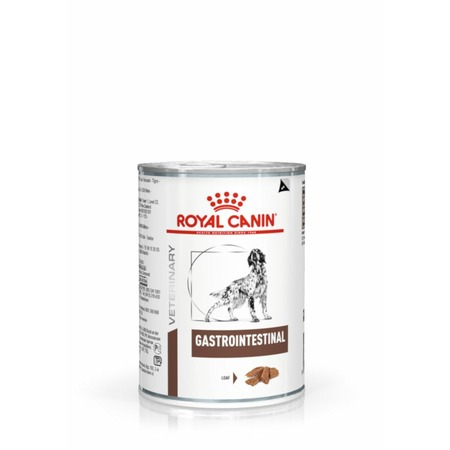 Royal Canin Gastrointestinal полнорационный влажный корм для взрослых собак при нарушениях пищеварения, диетический, паштет, в консервах - 400 г фото 1