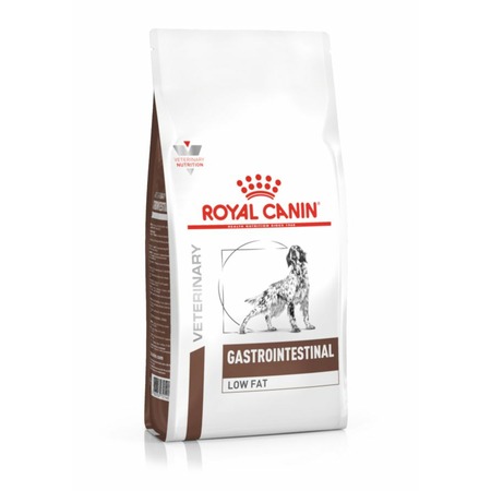 Royal Canin Gastrointestinal Low Fat полнорационный сухой корм для взрослых собак при нарушениях пищеварения и экзокринной недостаточности поджелудочной железы, диетический - 1,5 кг фото 1