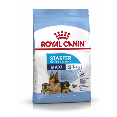 Royal Canin Maxi Starter сухой корм для щенков крупных пород в период отъема до 2 - месячного возраста, беременных и кормящих сук - 15 кг фото 1