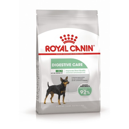 Royal Canin Mini Digestive Care полнорационный сухой корм для взрослых собак мелких пород с чувствительным пищеварением - 1 кг фото 1