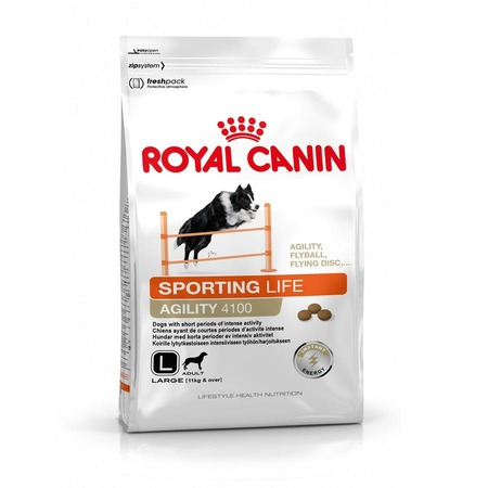 Royal Canin Sporting Life Agility 4100 полнорационный сухой корм для взрослых собак крупных пород при кратковременных интенсивных нагрузках - 15 кг фото 1