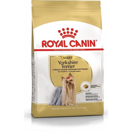 Royal Canin Yorkshire Terrier Adult полнорационный сухой корм для взрослых собак породы йоркширский терьер старше 10 месяцев - 500 г фото 1