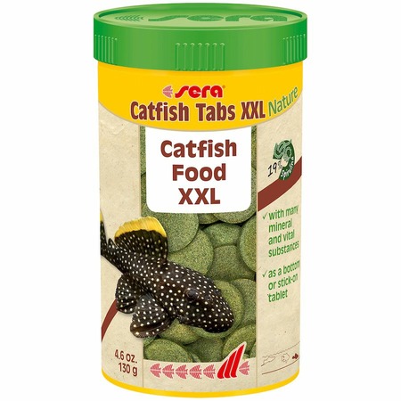 Sera Catfish Tabs XXL Корм для сомов "прилипал" - 250 мл фото 1